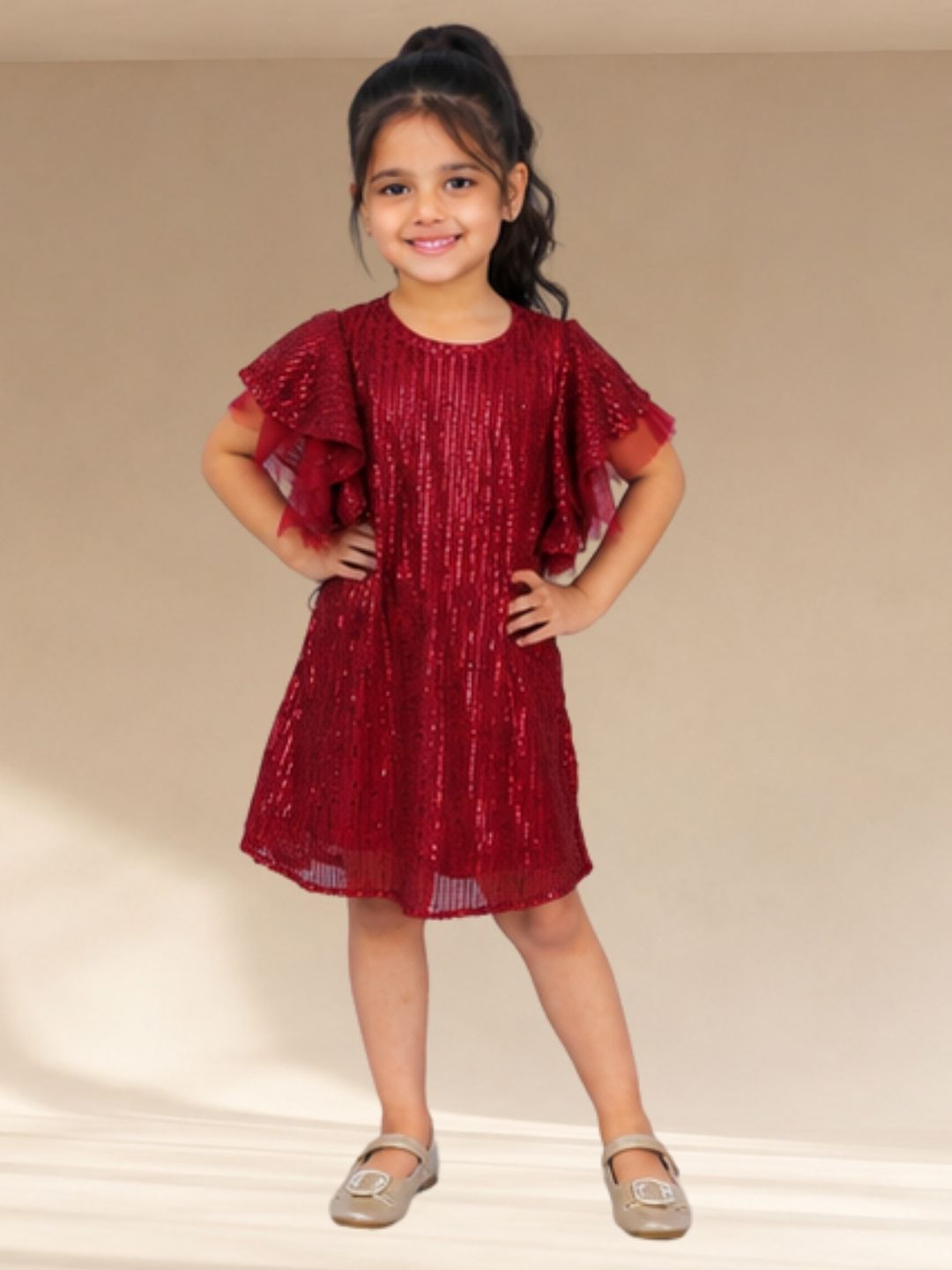 Stylish Girls Party Dress For Kids